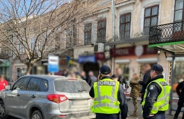 Активист был убит утром 14 марта. Фото: Нацполиция На месте убийства Демьяна Ганула