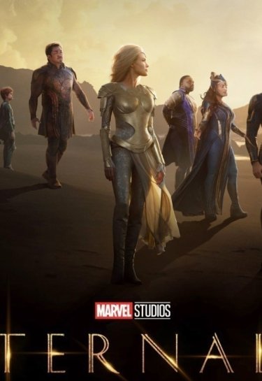 Десятка героев нового блокбастера Marvel. Фото: постер фильма "Вечные"