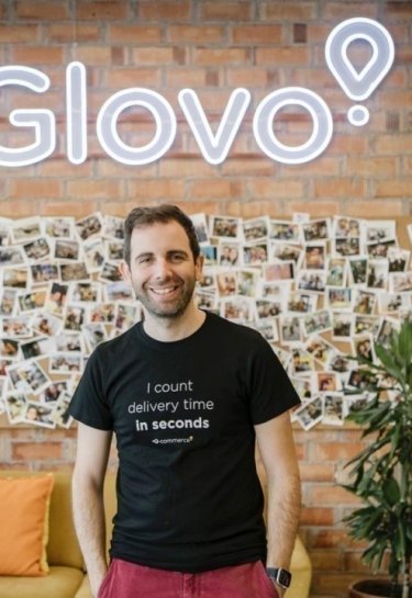 Вице-президент подразделения Q-Commerce Glovo Даниэль Алонсо. Фото: пресс-служба Glovo