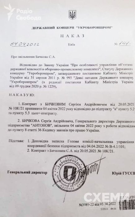 Фото 2 — "Укроборонпром" уволил руководителя ГП "Антонов" – "Схемы"