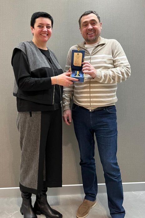 Фото 2 — Александр Свищев, президент Федерации водного поло Украины, получил важные награды