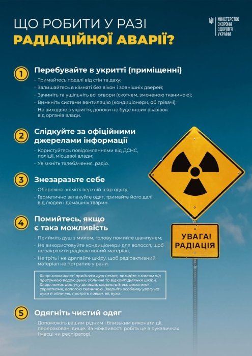 Фото 2 — В Минздраве напомнили, что делать при радиационной аварии: основные правила