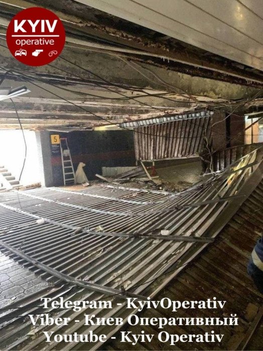 Фото 2 — Комментируя "уставший" потолок перехода на Майдане, у Кличко сослались на подрядчиков