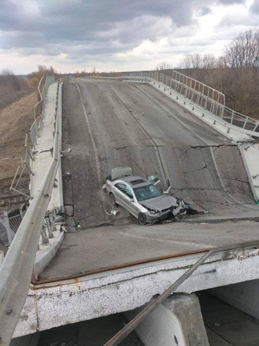 Фото 2 — На Чернігівщині відкрили рух відбудованим шляхопроводом