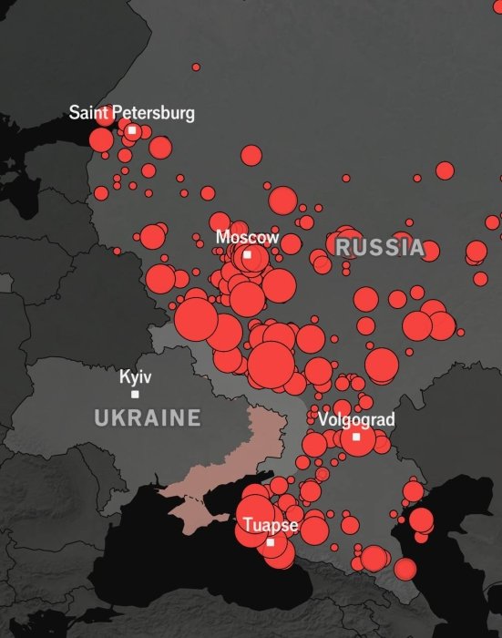 Фото 2 — Наносят большой вред: удары украинских дронов обрушили экспорт российской нефти на 34%