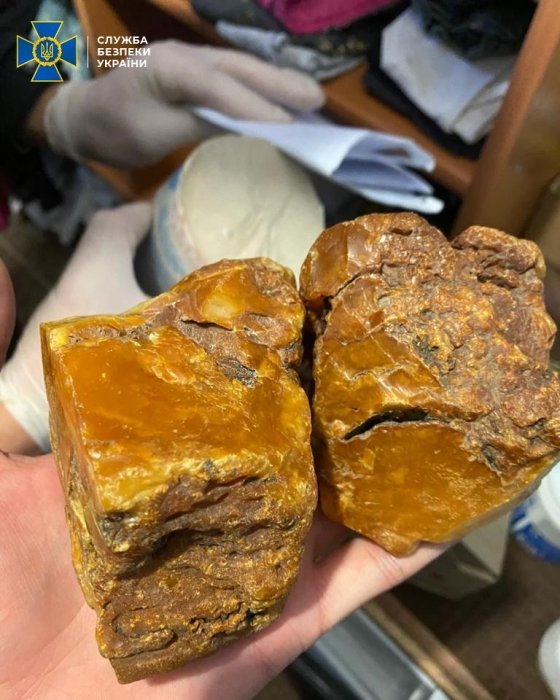 Фото 2 — СБУ изъяла у контрабандистов свыше тонны янтаря на сумму 11 млн грн (ФОТО, ВИДЕО)