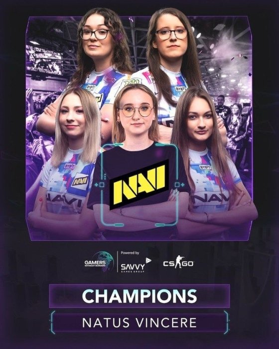 Фото 2 — Жіночий склад NAVI виграв чемпіонат з Counter-Strike: $1 млн піде на підтримку охорони здоров'я в Україні