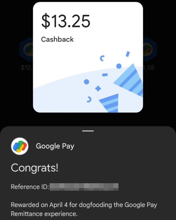 Фото 2 — Google Pay випадково нарахував гроші деяким користувачам: вони кажуть, що отримали від 10 до 1000 доларів