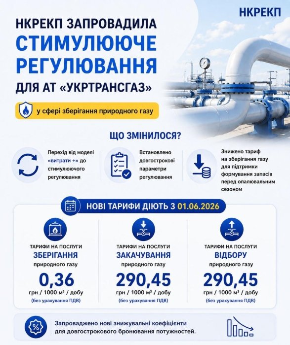 Фото 2 — Готуємося до зими: в Україні суттєво знизили тарифи на закачування та зберігання газу