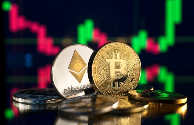 біткоїн, Ethereum, криптовалюта