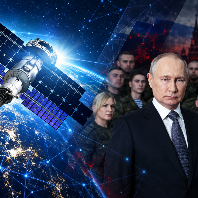 Росія поступово наближається до створення власного супутникового інтернету для армії.