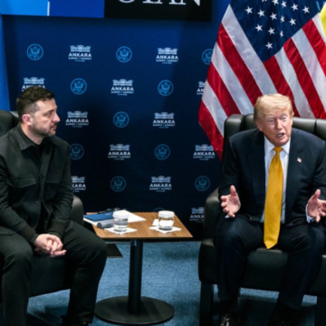 Зеленский и Трамп
