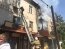 Пожар в старом доме в Одессе. Фото: ГСЧС
