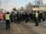 Акция протест в Харьковской области. Фото: Нацполиция