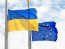прапор євросоюзу, прапор України, український прапор