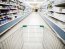 супермаркети полиці продукти візок