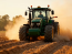 поле, трактор