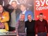 Иван Букреев, гендиректор НЛО TV (в центре) на презентации фильма "Встреча одноклассников"