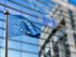 European, Union, flag, against, European