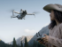 DJI Mini 4 Pro, квадрокоптер, дрон, человек