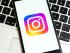 Instagram, смартфон, клавіатура