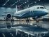 самолет Boeing, ангар