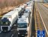 Водители выбирают другие направления: на еще одном пункте пропуска образовалась очередь из грузовиков