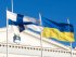 Финский и украинский флаги