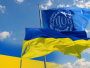 флаги Украины и МОТ