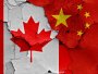 Флаги Канады и Китая
